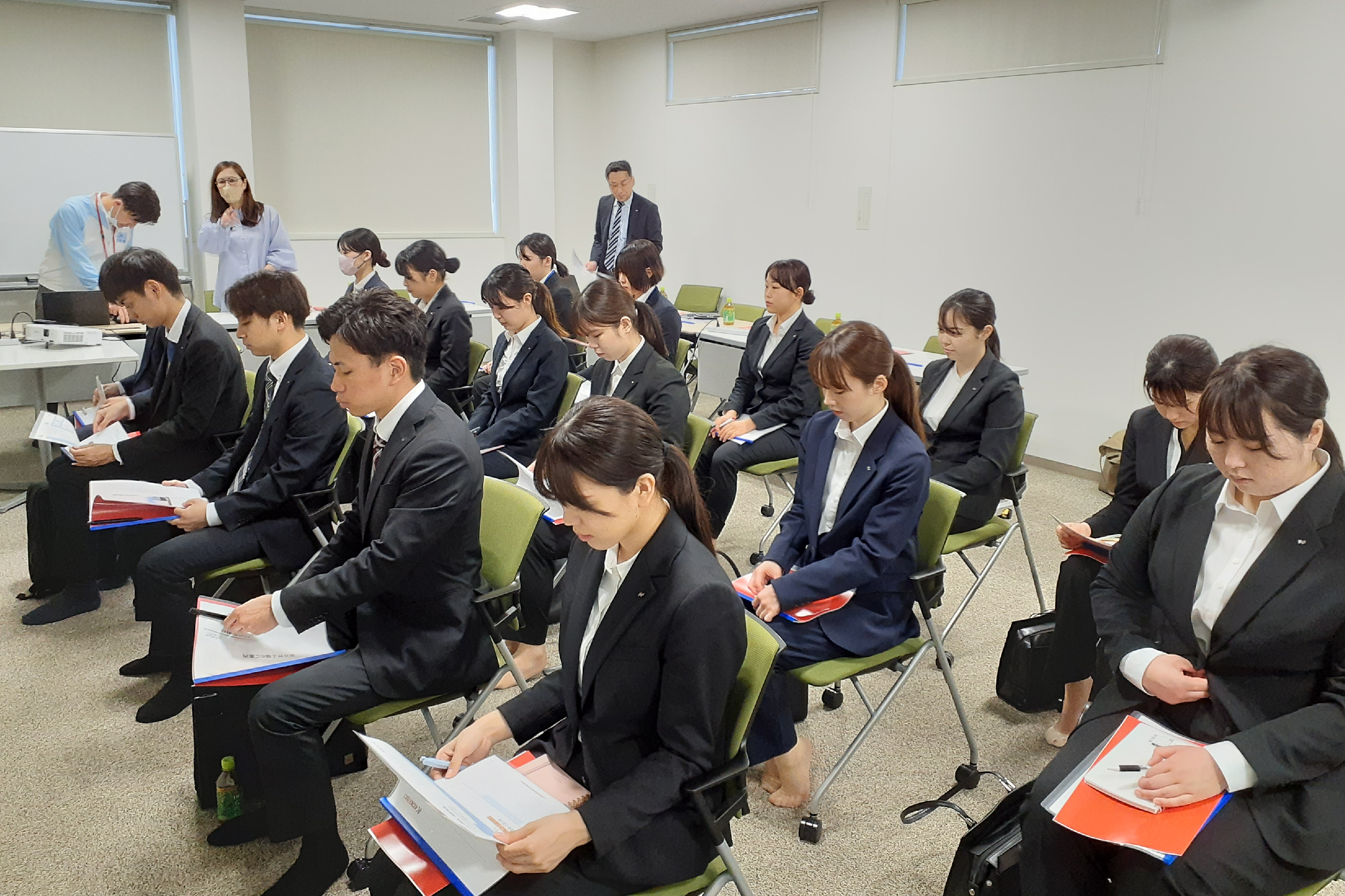 工場見学の事前説明
