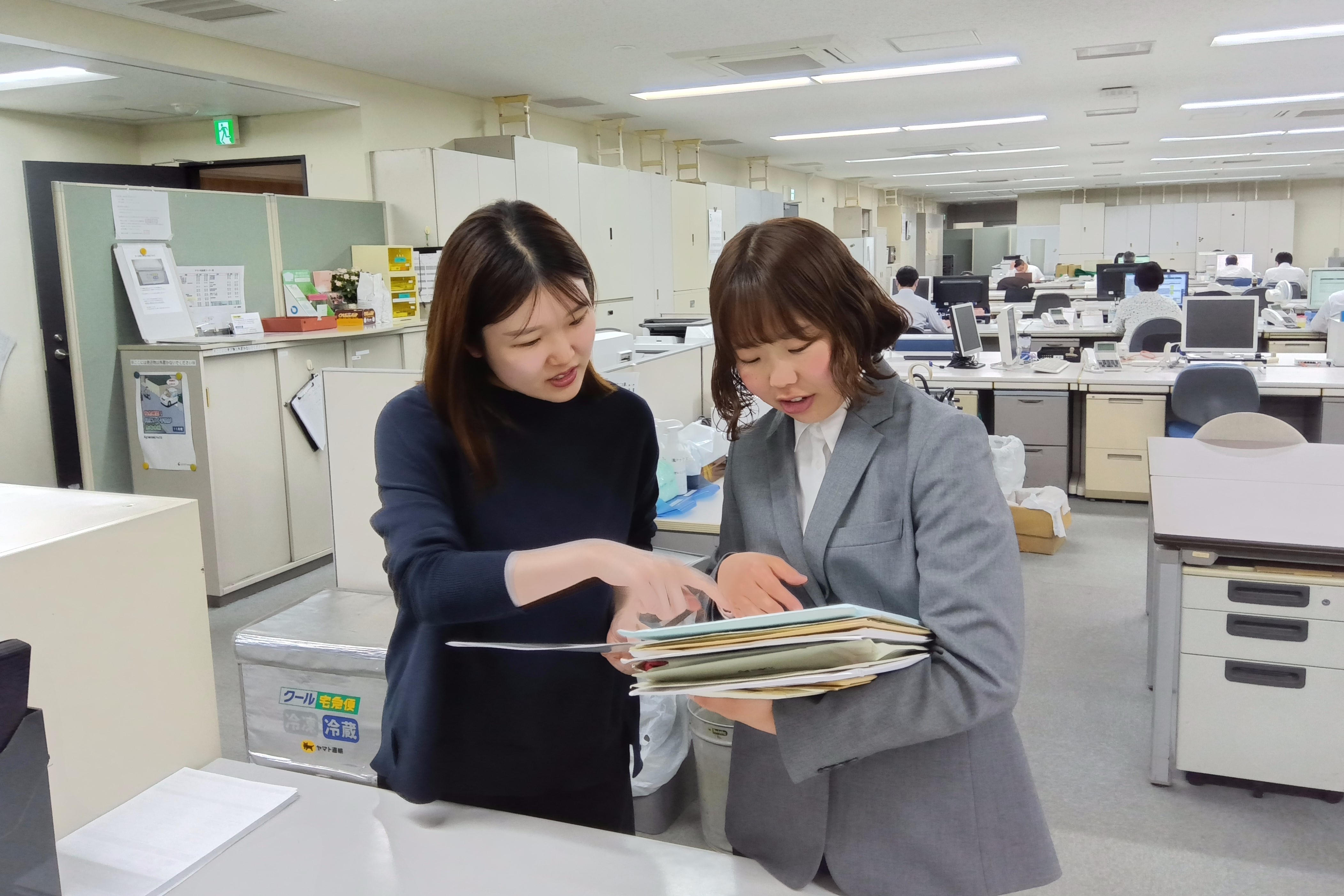 先輩社員のOJT